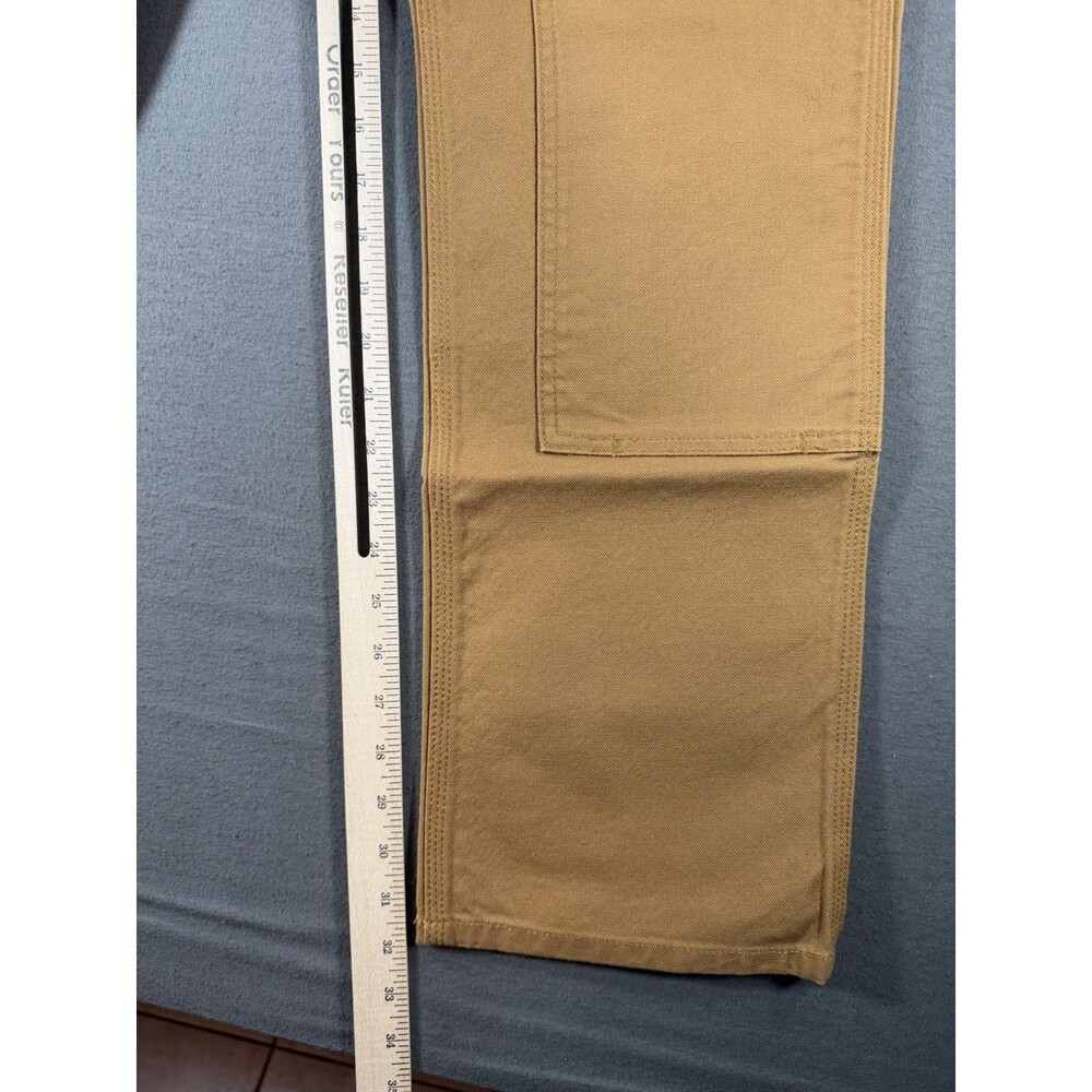 Carhartt Pants Men 30x32 Rugged Flex Relaxed Duck Double Front Knee Utility Work - Picture 7 of 10